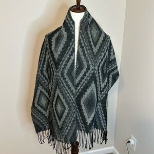 Morgan Taylor Scarf with Fringe Made in Italy